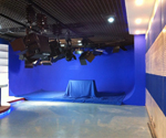 安宁电视台施工的演播室灯光工程