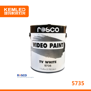 标清白抠像漆5735(美国原装进口ROSCO影视漆)/标准色抠像漆 正品